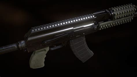 AK-74 Tuning - Download Free 3D model by Frobin_G (@frobin) [4afeb39] - Sketchfab