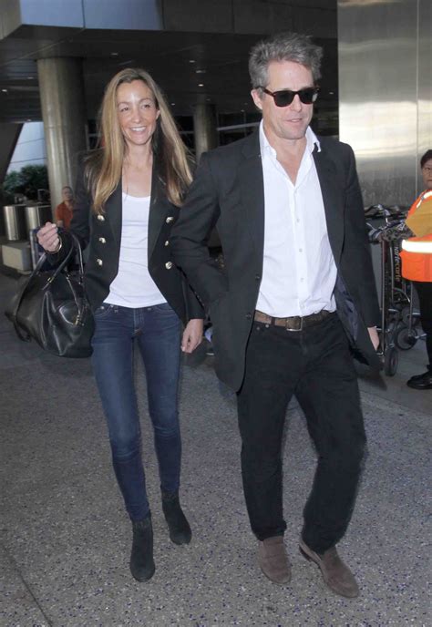 ANNA EBERSTEIN & HUGH GRANT @ LAX INTERNATIONAL