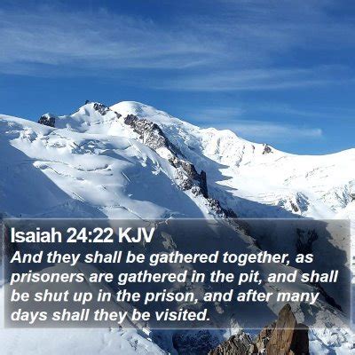 Isaiah 24 Scripture Images - Isaiah Chapter 24 KJV Bible Verse Pictures