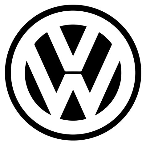 VW Volkswagen Emblem Logo SVG and JPEG Cutting Files for the | Etsy