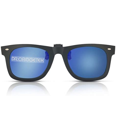 Clip-on Sunglasses Unisex Polarized Frameless Lens Flip Up Clip on ...