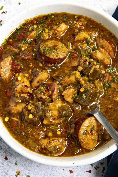 Cajun Chicken and Sausage Gumbo Recipe - Chili Pepper Madness