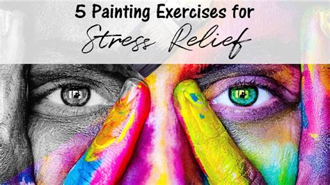 Art and Mental Health: Painting for Stress Relief - Squishing Paint