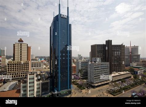 Nairobi skyline Kenya Africa Stock Photo - Alamy