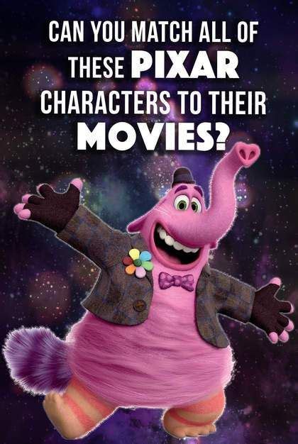 Quiz: Can You Match All Of These Pixar Characters To Their Movies ...