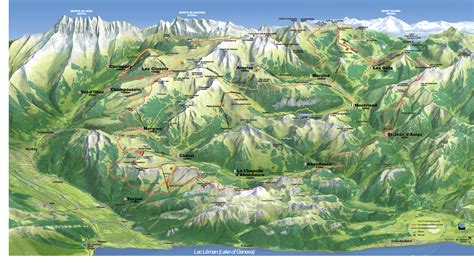 Portes Du Soleil Map - Portes Du Soleil • mappery