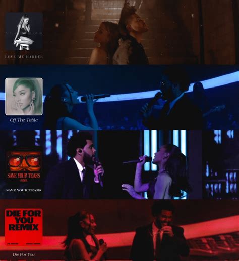 Marss💞 on Twitter: "RT @madnssxo: the weeknd & ariana grande collabs ...