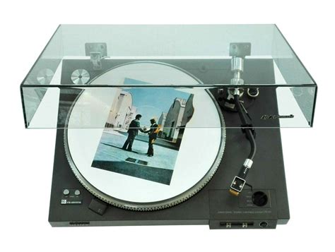 New Custom Dust Cover for Sony PS-X555 PS-X800 Direct Drive Turntable - Metalworking