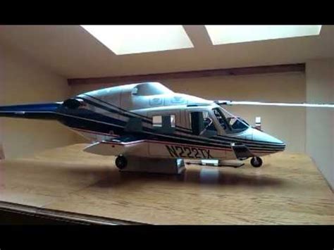 Funkey Bell 222 Landing gear test - YouTube