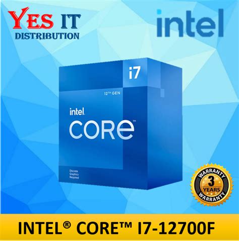 [COMBO SET] INTEL I7-12700F 25M Cache Up to 4.90GHz 12th Gen Processor ...