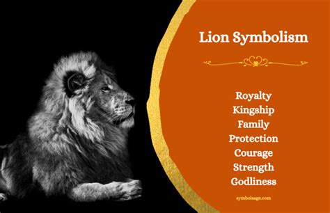 Lion - Meaning & Symbolism - Symbol Sage