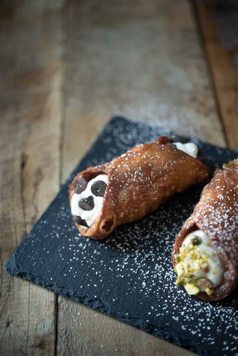 Traditional Sicilian Cannoli - Culinary Ginger