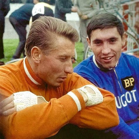Anquetil & Merckx Paris-Nice 1967. The race was won by Tom Simpson, Merckx finished 10th. # ...