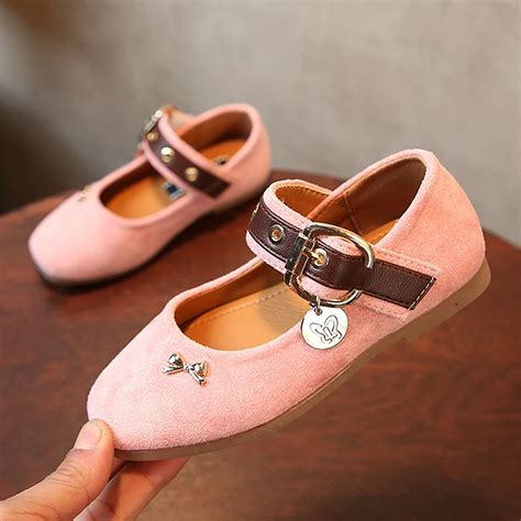 children's shoes for girls Toddler Kids Girls Baby Fashion Bowknot Princess Leather Casual ...