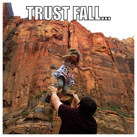 Trust fall | Trust fall, Natural landmarks, Landmarks