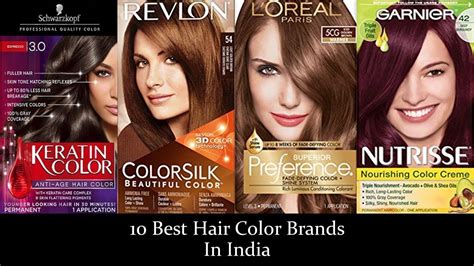 Top 10 Best Hair Color Brands In India | Most Popular Hair Color Companies In India - YouTube