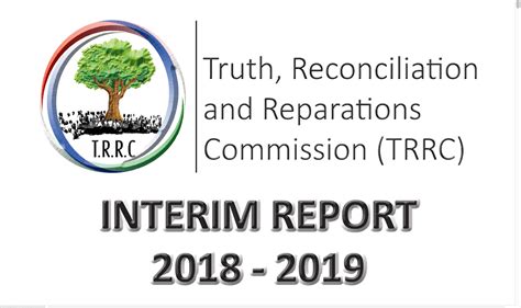 The Truth, Reconciliation and Reparations Commission— Interim Report ...