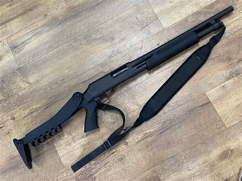 H&r Pardner Pump Folding Stock With Sling - For Sale :: Guns.com