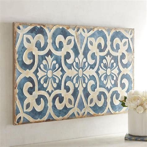 20 Collection of Blue and White Wall Art | Wall Art Ideas