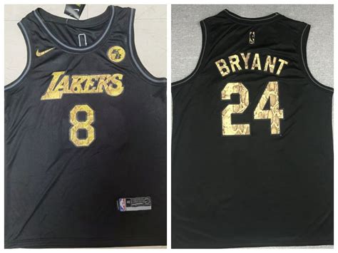 Kobe Bryant 8/24 Jersey Black Commemorative EditionMen's | Etsy