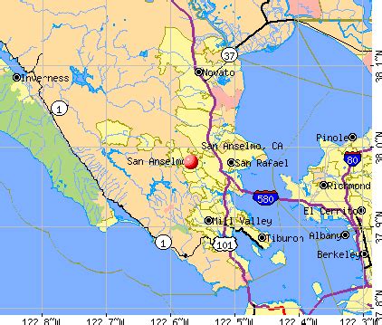 San Anselmo, California (CA 94960) profile: population, maps, real ...