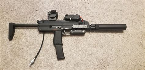 My New Slaughter Machine... TM MP7 HPA : airsoft