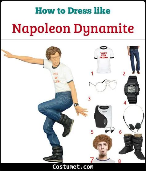 Napoleon Dynamite Costume for Cosplay & Halloween