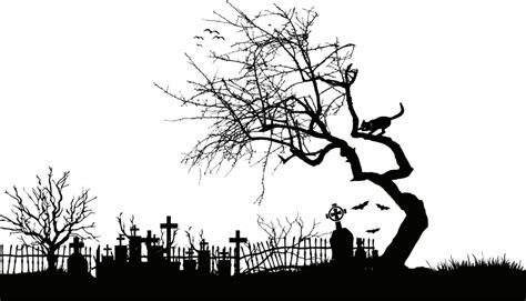 Graveyard Silhouette