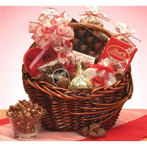 Chocolate Lovers Kiss Valentine's Day Gift Basket - Free Shipping Today ...