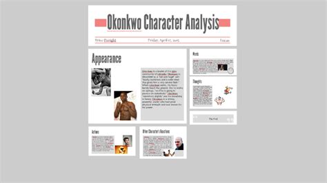 Okonkwo Character Analysis by Brice E. on Prezi