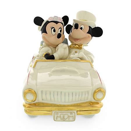 Disney Lenox Figurine - Minnie and Mickey - Dream Honeymoon-