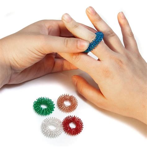 Colored Wire Fidget Rings | Fidget tools, Dermatillomania, Sensory tools