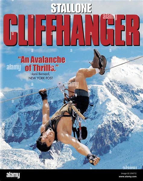 SYLVESTER STALLONE POSTER CLIFFHANGER (1993 Stock Photo: 78299846 - Alamy