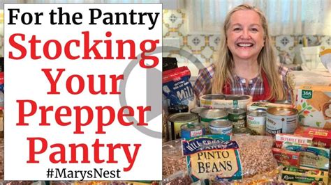 Prepper Pantry Food Storage 101: Where Do I Begin? - Mary's Nest