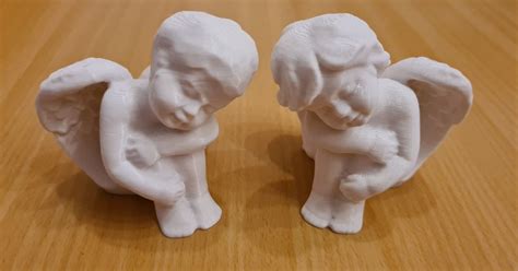 Angel Boy and Girl in harmony by Jorker | Download free STL model | Printables.com