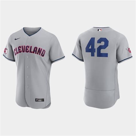 Cleveland Guardians 2023 Jackie Robinson Day Jersey – Gray ...