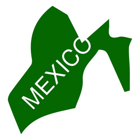 Mexico State Map PNG & SVG Design For T-Shirts