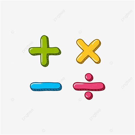 Mathematical Symbols Clipart Transparent Background, Mathematical Symbols, Math Clipart ...