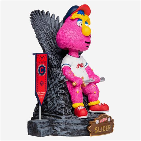 Cleveland Indians Slider Game Of Thrones Mascot Bobblehead FOCO