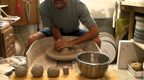 Pottery 101 - Basic Pottery Wheel Technique - YouTube