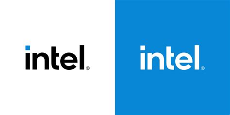 intel logo vector, intel icon free vector 20190441 Vector Art at Vecteezy