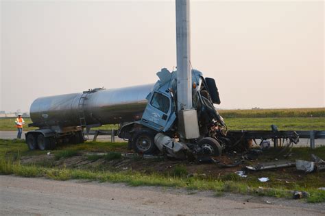 Driver identified in Monday night semi crash