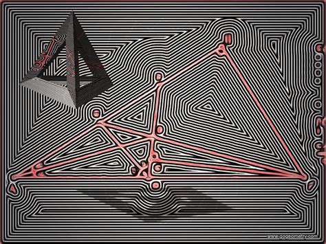 Geometric Art, Isolines or Contour Lines of Problem 1153, Triangle ...