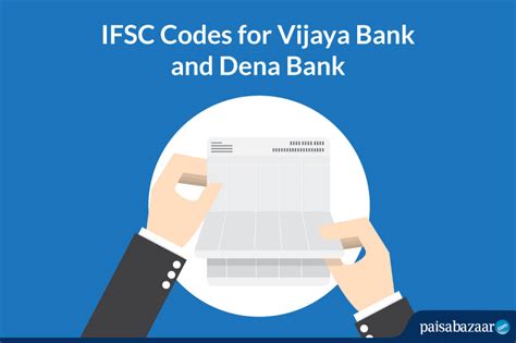 How to Obtain New IFSC Codes for Vijaya Bank and Dena Bank?