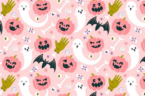 Pink Halloween Wallpaper Images - Free Download on Freepik