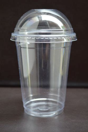 Glotoch 16 Ounce Clear Plastic Cups with Lids - Plastic D... https ...