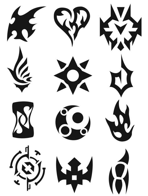 Symbols 4 by Feare909 | Cool symbols, Symbol design, Symbolic art