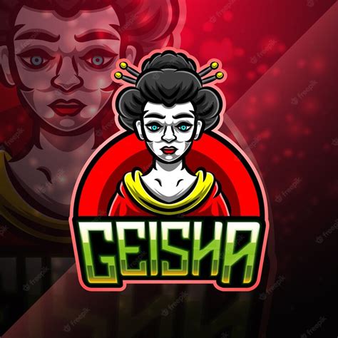 Premium Vector Geisha Logo Geisha Mascot Logo Vector - vrogue.co