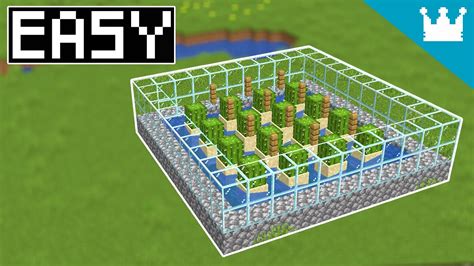 Fully Automatic Cactus Farm | Minecraft Building Tutorial (Easy) - YouTube