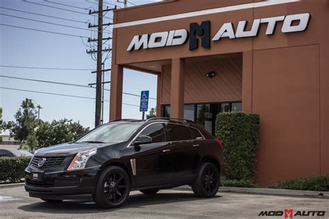 2015 Cadillac SRX on 20″ KMC Slide 651 Gloss Black Wheels | Mod Auto